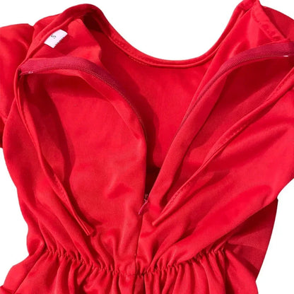 Flash Superhero Costume for Kids with Mask and Muscular Details – Ideal for Halloween and Cosplay