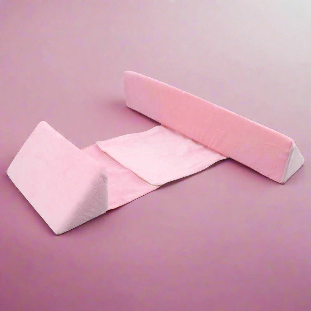 Coussin Ergonomique Anti-Roulis pour Bébé - Positionneur Réglable pour Sommeil Latéral avec Mousse à Mémoire