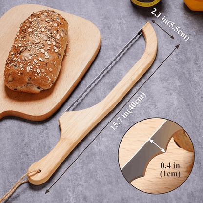 10 Inch Serrated Bread Knife, Stainless Steel Blade, Ergonomic Non-Slip Handle – Ideal for Crusty Bread and Bagels