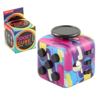 Cube Antistress Fidget with Spinner – Sensory Toy for Concentration and Relaxation, Compact and Durable