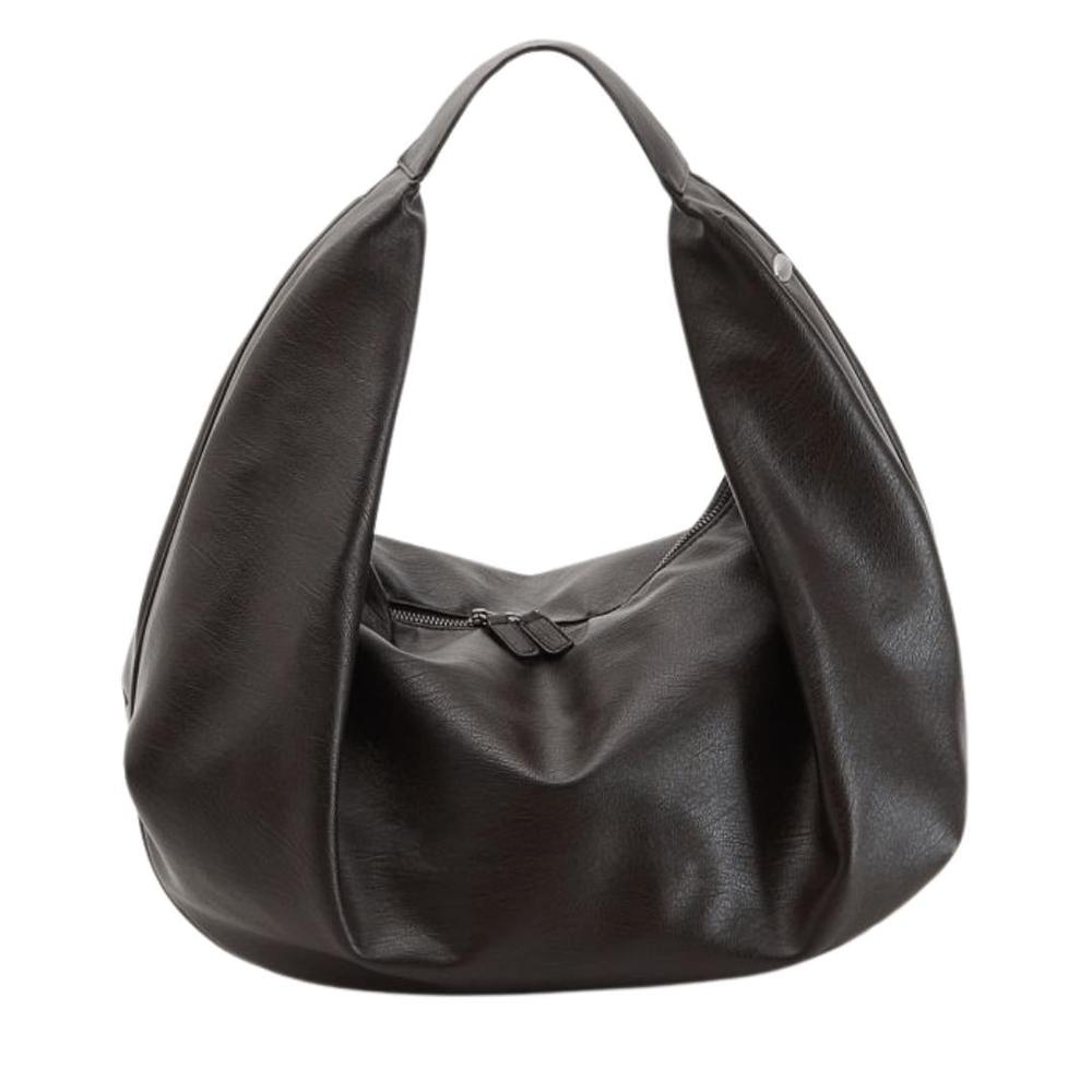 Sac à main femme Pauline en cuir PU avec doublure en nylon et poche zippée – 43 x 35 x 32 cm, élégant et pratique