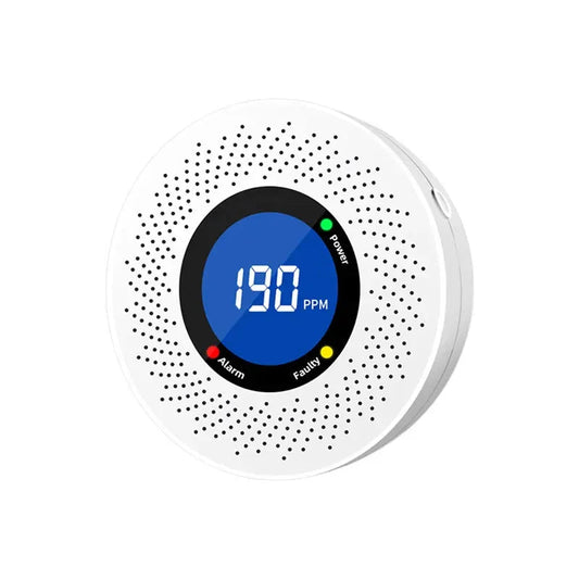 Carbon Monoxide Detector with Display Screen – CE Certified CO Alarm for Office and Home