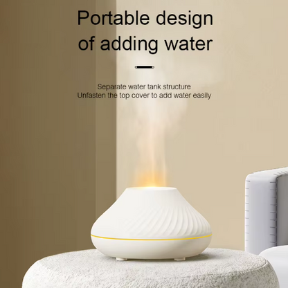 Volcanic Aromatherapy Diffuser 130ml with Ambient Light and USB Humidifier