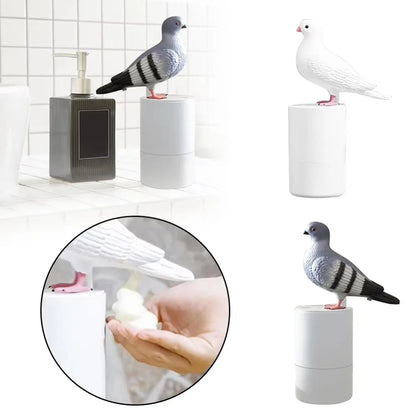 Distributeur de savon en forme de pigeon – Pompe à savon liquide 283.5 g pour cuisine et salle de bain