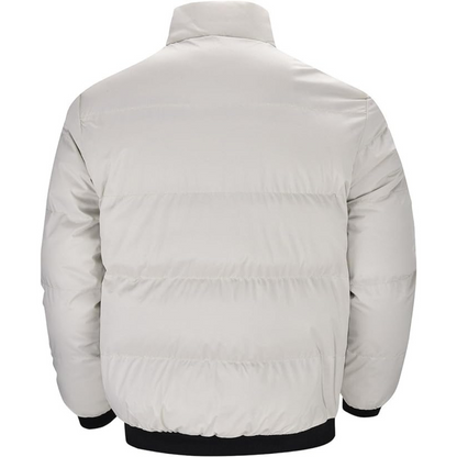 Insulating Down Jacket for Men - Hip Cut, Durable Polyester, Ideal for Winter