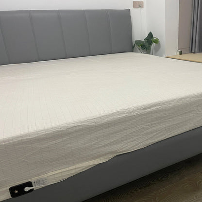 Antistatic Fitted Sheet in Silver Fiber for Grounding – Optimal Comfort and Protection Against Radiation