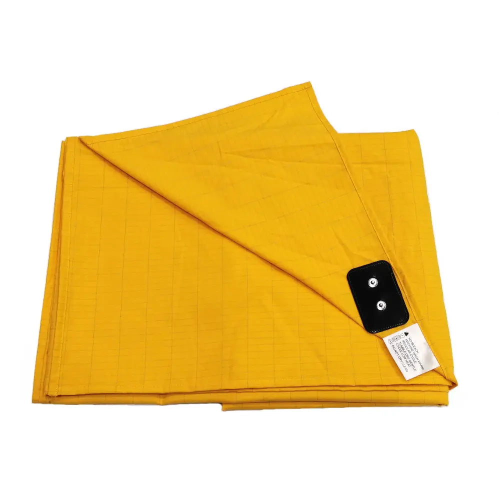 Drap-housse en coton biologique avec fil d'argent conducteur – Protection EMF et mise à la terre, 500 fils