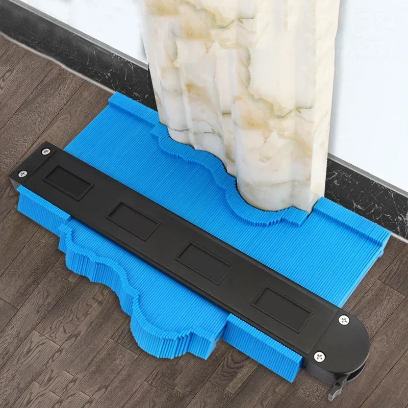 Duplicateur de Jauge de Contour en Plastique de 10 Pouces pour Projets de Bricolage