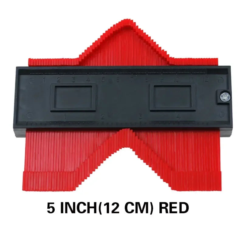 Duplicateur de Jauge de Contour en Plastique de 10 Pouces pour Projets de Bricolage