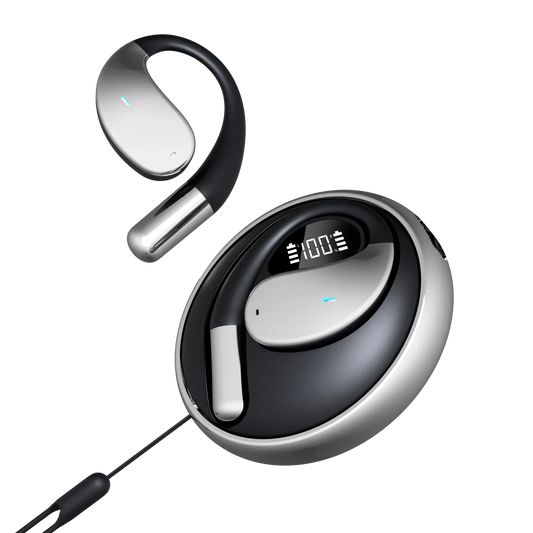 Écouteurs sans fil compacts AI avec traduction vocale en temps réel et étanchéité – autonomie de 360 heures