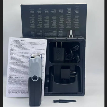 Electric Shaver and Hair Clipper for Men – Gradient Whitener and Oil Head Design