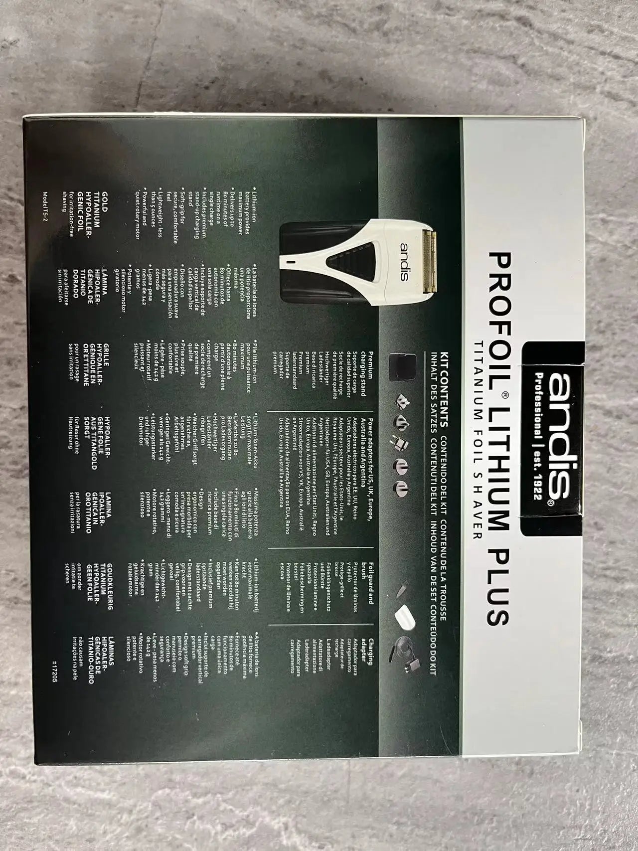 Electric Shaver and Hair Clipper for Men – Gradient Whitener and Oil Head Design