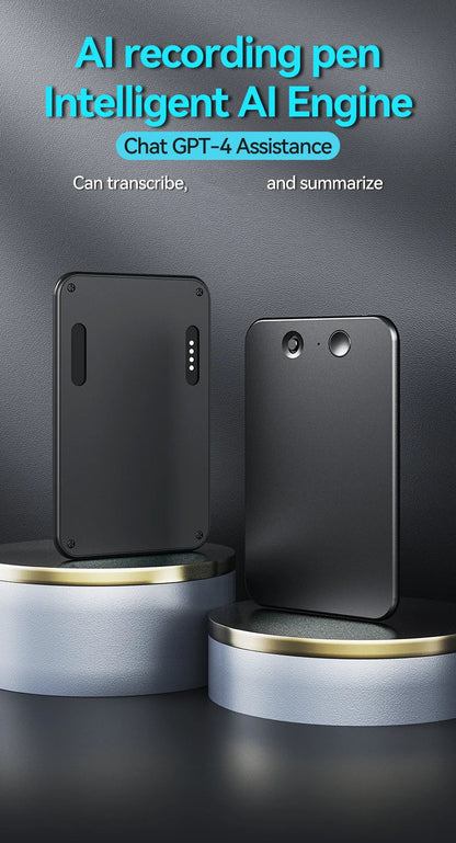 Compact Voice Recorder with Real-Time Transcription – 58 Supported Languages