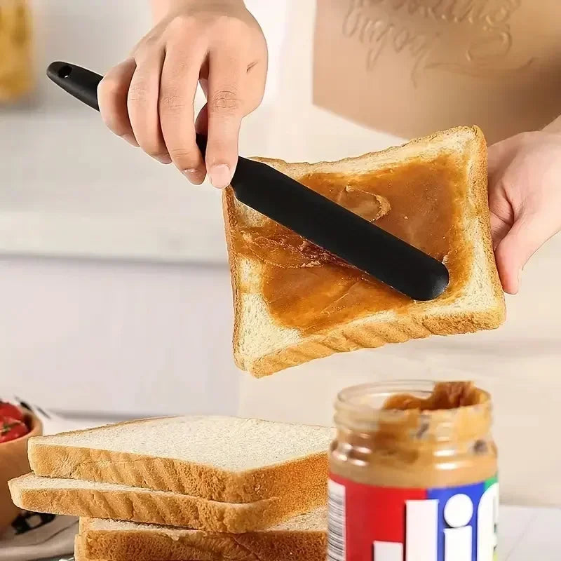 Ensemble de 6 Spatules en Silicone Résistantes à la Chaleur – Ustensiles de Cuisine Antiadhésifs