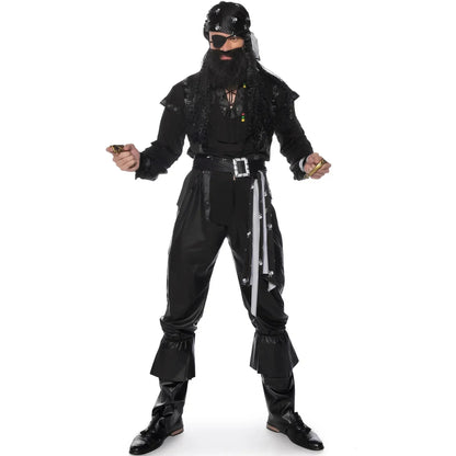 Pirate Costume Set for Couples – Halloween and Carnival Costume