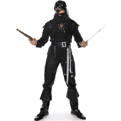 Pirate Costume Set for Couples – Halloween and Carnival Costume