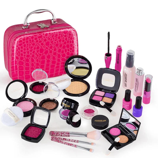 Educational Makeup Set for Girls - Safe Cosmetic Toy in Non-Toxic Plastic for Pretend Play