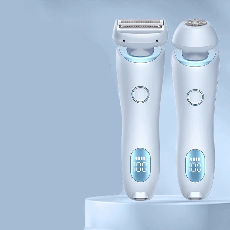 USB Rechargeable Waterproof Epilator for Gentle and Convenient Hair Removal – Compact and Lightweight for Face and Body