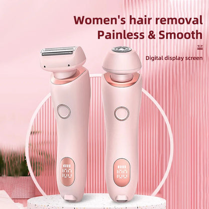 USB Rechargeable Waterproof Epilator for Gentle and Convenient Hair Removal – Compact and Lightweight for Face and Body