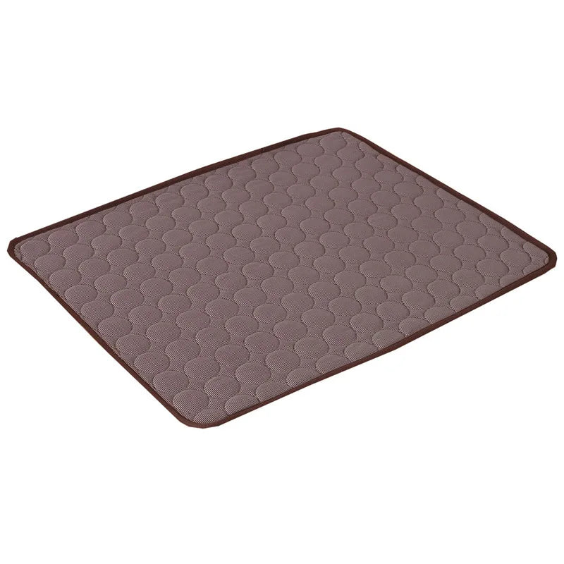 Extra Large Dog Cooling Mat – Durable Summer Pet Bed for Small and Large Dogs, Lightweight and Easy to Clean