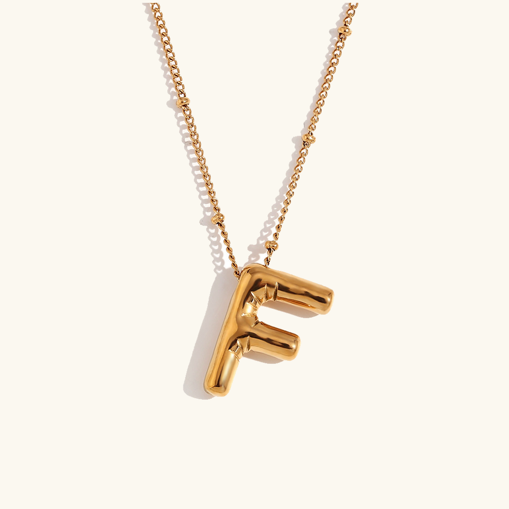 Variant image for Collier Femme Personnalisé Or 18K Taille Unique Acier Inoxydable-6