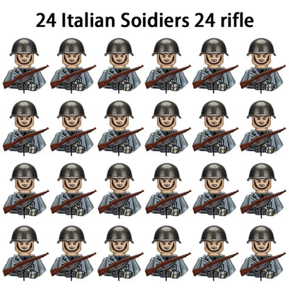 World War II Military Figurines – Army Building Blocks for Children