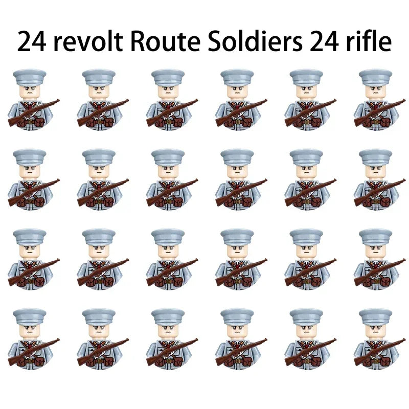 World War II Military Figurines – Army Building Blocks for Children