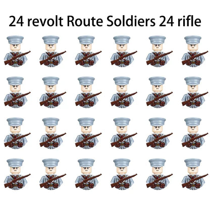 World War II Military Figurines – Army Building Blocks for Children