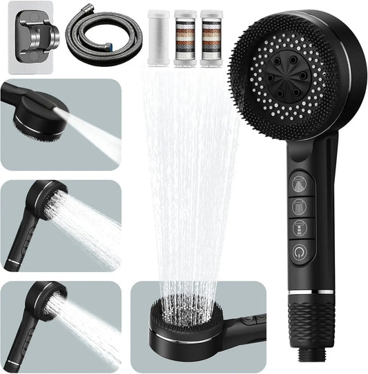 Fino Shower Head | Filtered, Four-Speed Adjustment