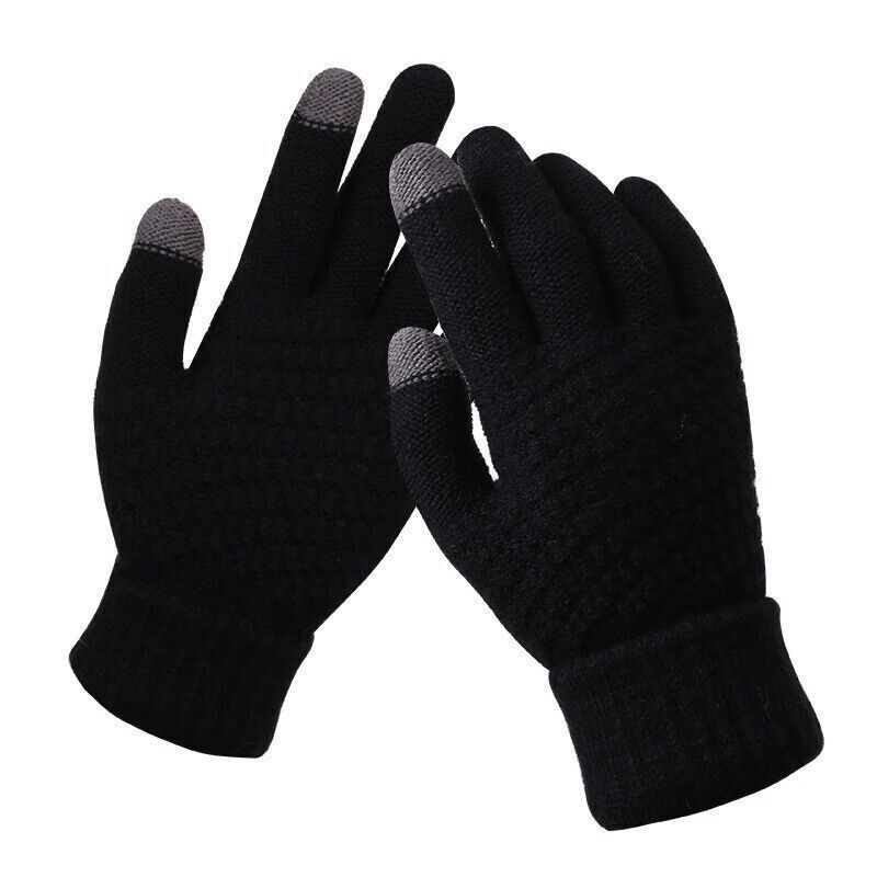 Gants Extensibles pour Femmes en Mélange de Coton, Nylon et Laine - Compatibles Écrans Tactiles 0
