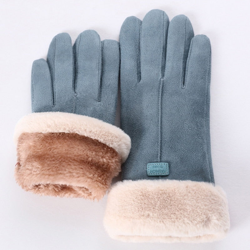 Gants en Polaire Douce pour Femmes – Confort et Protection Hivernale 0