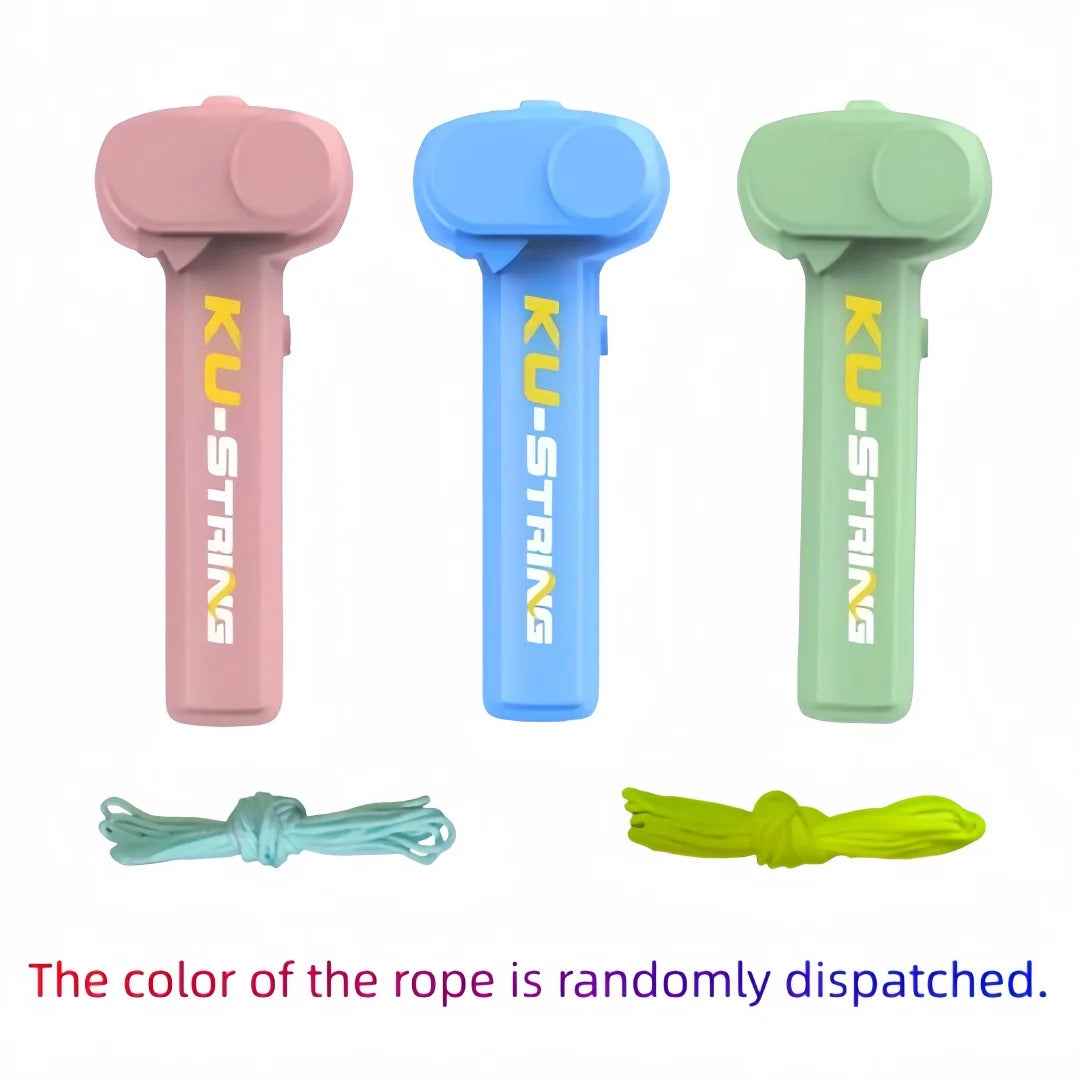 Glow-in-the-Dark Electric Rope Thruster for Outdoor Play – Creative Decompression Toy for Cats and Pets