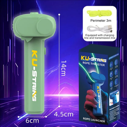 Glow-in-the-Dark Electric Rope Thruster for Outdoor Play – Creative Decompression Toy for Cats and Pets