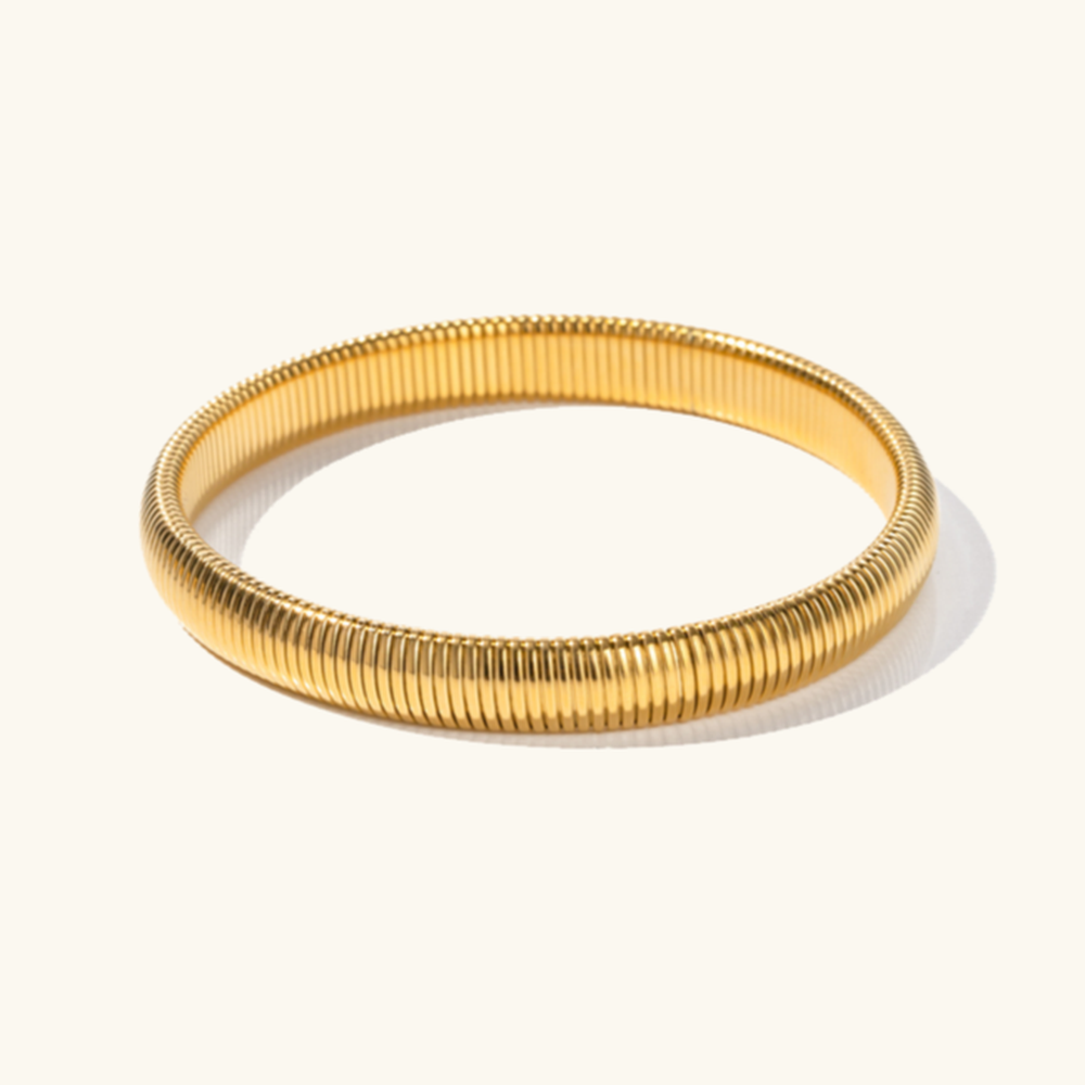 Bracelet Femme Or Taille S/M/L Acier Inoxydable Hypoallergénique Chic et Élégant