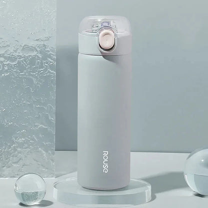 Stainless Steel Insulated Bottle 380ml with Straw for Girls