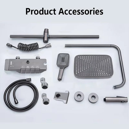 Gryphon Shower Set | Anti-Rust, Wall-Mounted