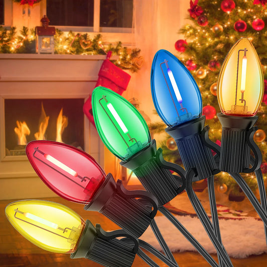 LED C7 Waterproof and Unbreakable Light Garland for Outdoor Decoration – 220V/110V