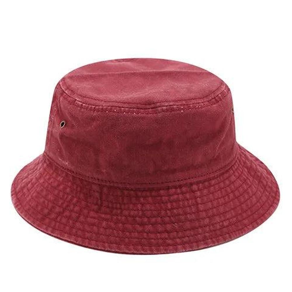 Bob Femme Vintage en Coton Léger avec Protection Solaire Ajustable – Taille Ajustable 55-60 cm, Idéal Pour l'Été