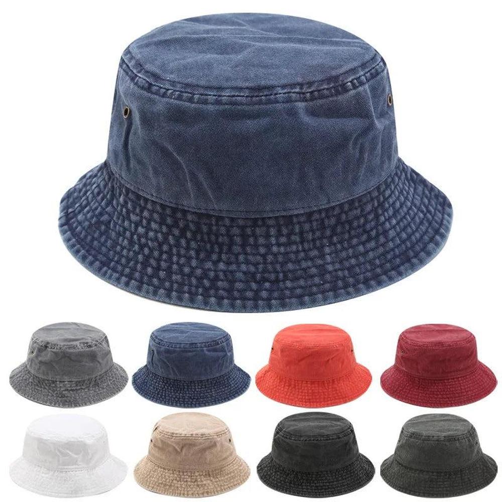 Bob Femme Vintage en Coton Léger avec Protection Solaire Ajustable – Taille Ajustable 55-60 cm, Idéal Pour l'Été