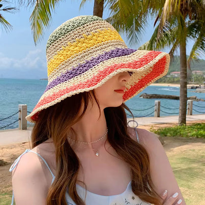 Lightweight Straw Hat for Women – Elegant Summer Accessory with Sun Protection and Optimal Comfort