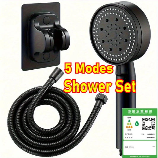 Haven Handheld Shower Head | High-Pressure, 5 Adjustable Modes