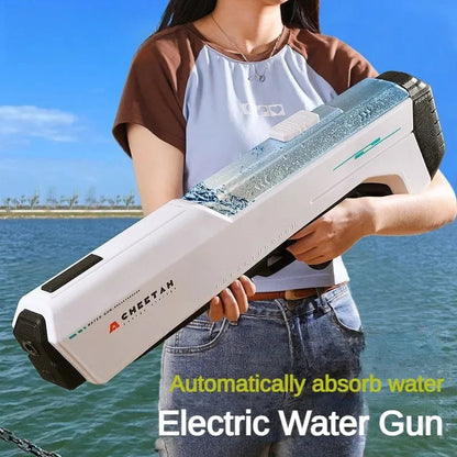 High Pressure Electric Water Gun for Kids – Perfect for Summer Pool Games