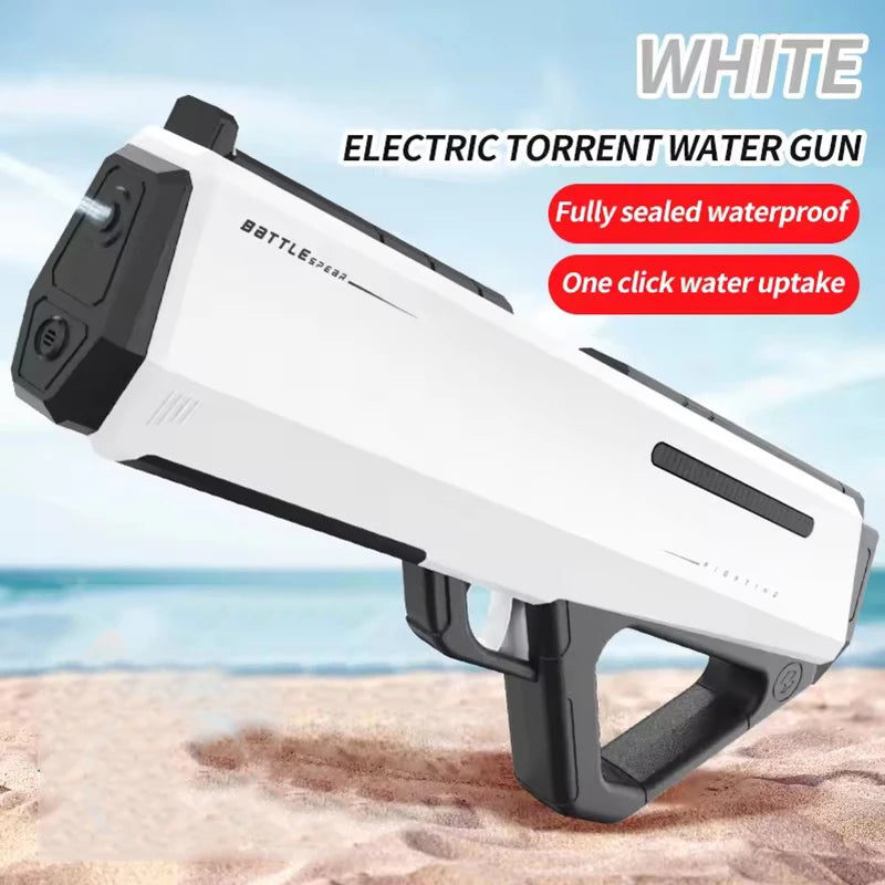 High Pressure Electric Water Gun for Kids – Perfect for Summer Pool Games