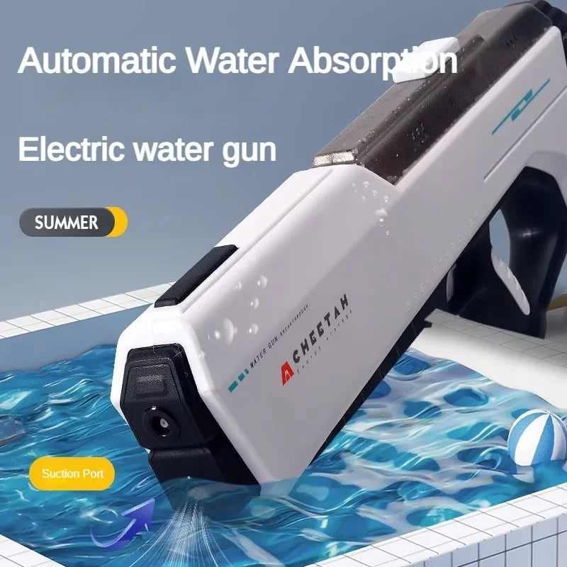 High Pressure Electric Water Gun for Kids – Perfect for Summer Pool Games