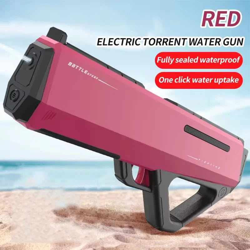 High Pressure Electric Water Gun for Kids – Perfect for Summer Pool Games