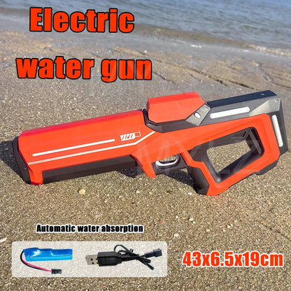 High Pressure Electric Water Gun for Kids – Perfect for Summer Pool Games