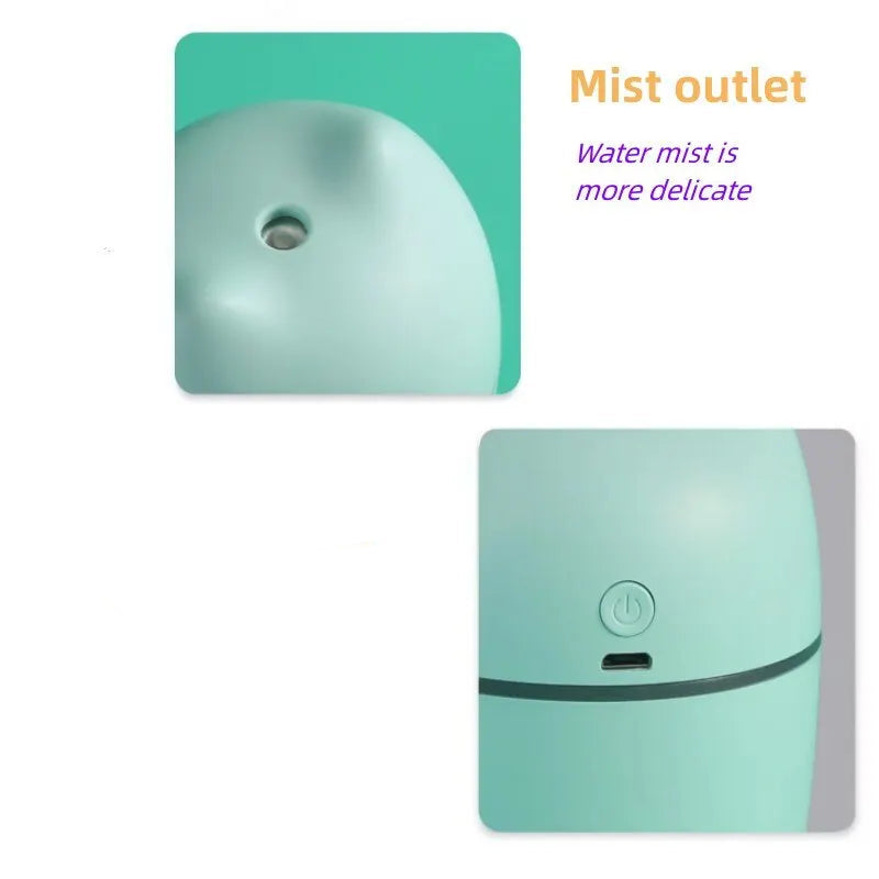 Humidificateur USB Portable Mini pour Bureau et Dortoir – Compact et Silencieux