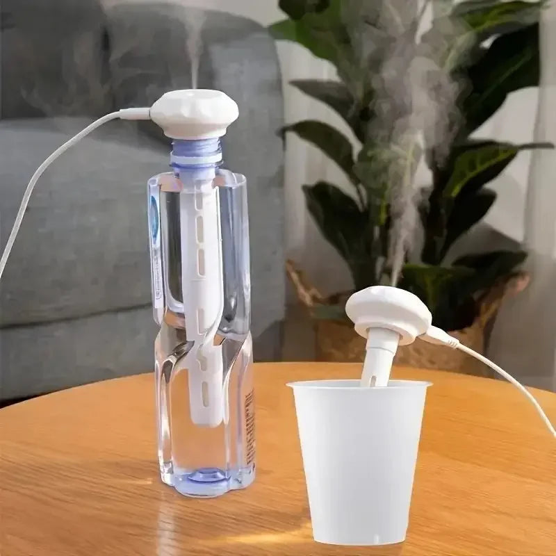 Portable Silent Air Humidifier with Adjustable Length – Ideal for Bedroom and Office, USB Operation, Less than 36 dB
