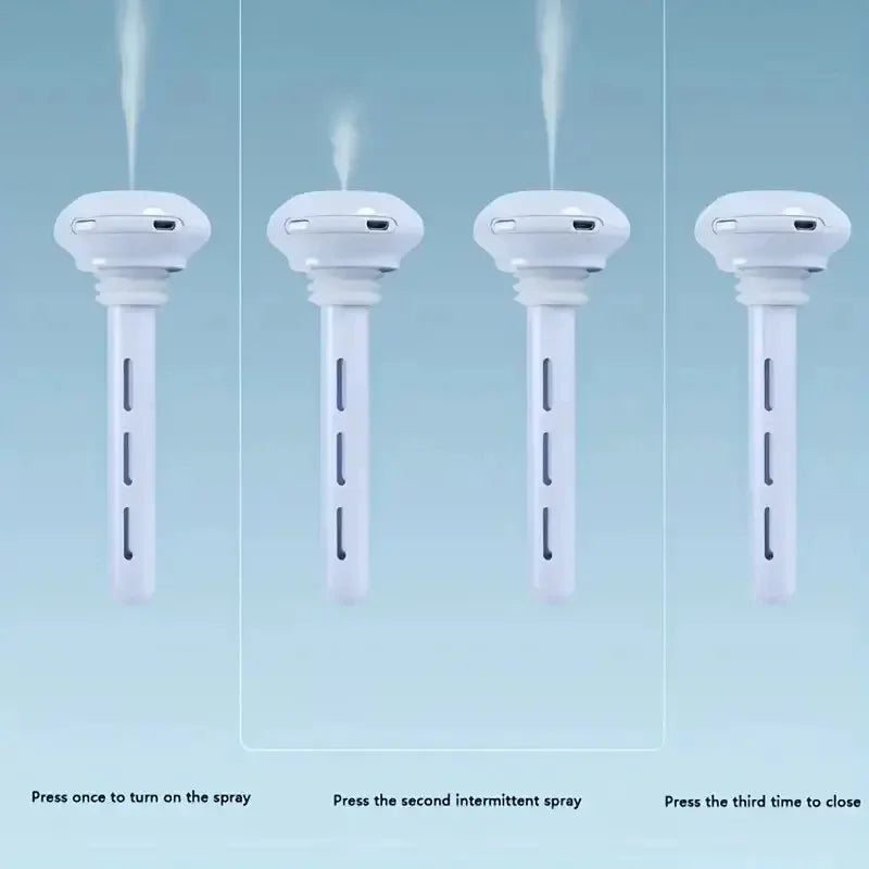 Portable Silent Air Humidifier with Adjustable Length – Ideal for Bedroom and Office, USB Operation, Less than 36 dB