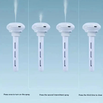 Portable Silent Air Humidifier with Adjustable Length – Ideal for Bedroom and Office, USB Operation, Less than 36 dB